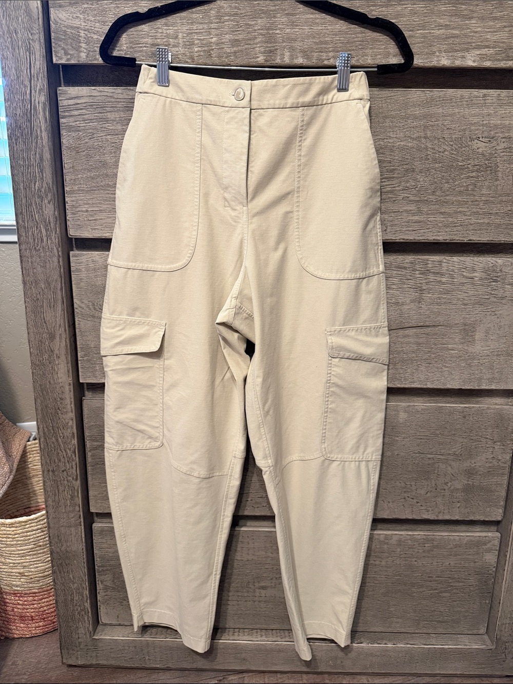 lululemon athletica Beige Cargo barrel Pants